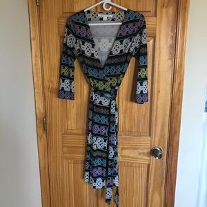 Diane von Furstenberg -New Julian Silk Jersey Wrap